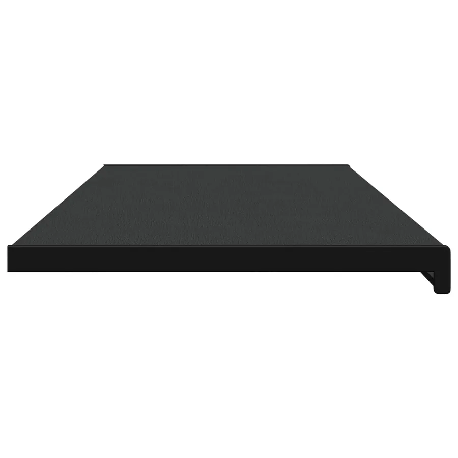 Appui de fenêtre Noir avec grain de bois 160 x 45 x 4,5 cm PVC - 6