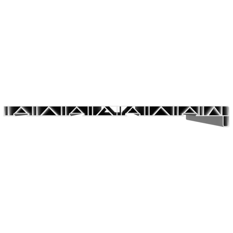 Appui de fenêtre Blanc 100 x 45 x 4,5 cm PVC - 4