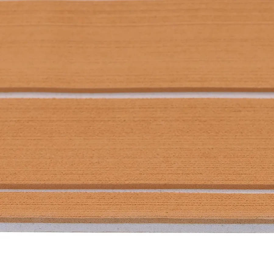 Tapis de bateau Rayé Marron et blanc 240 x 90 cm EVA - 7