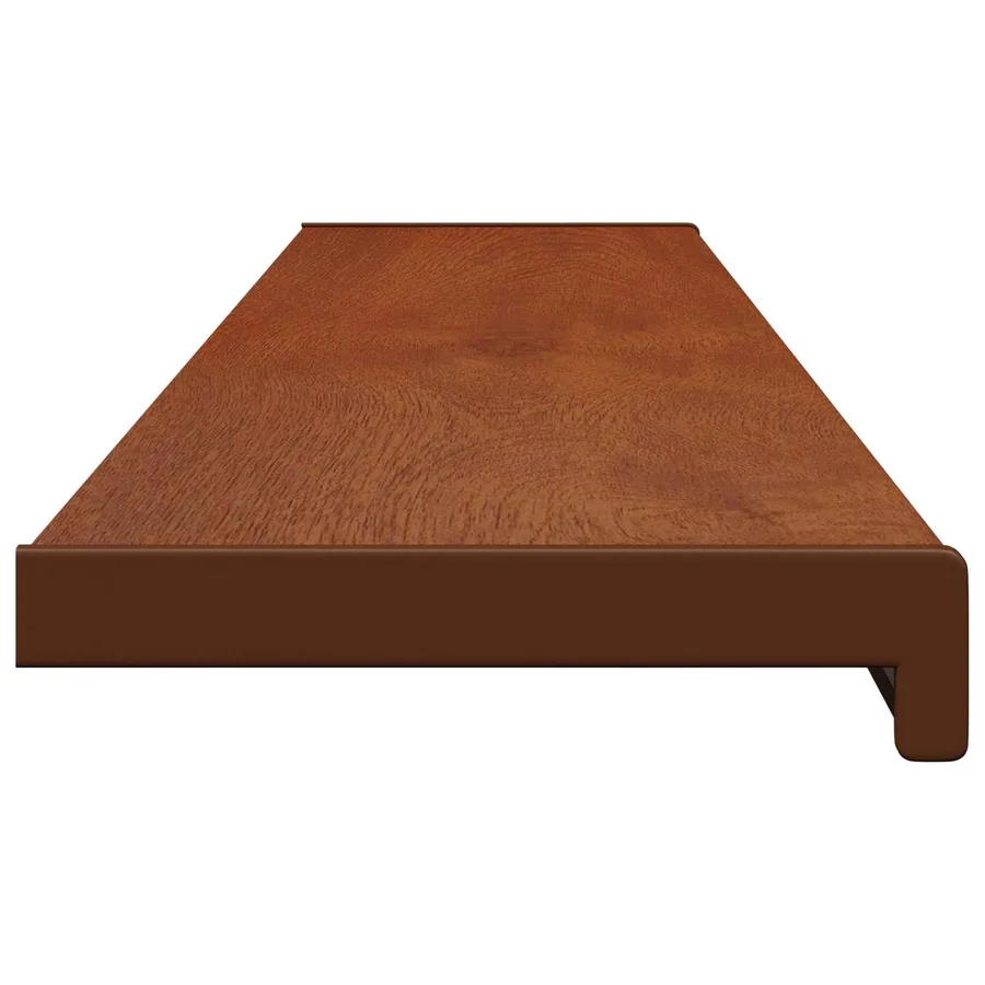 Appui de fenêtre Bois marron 120 x 20 x 4,5 cm PVC - 6