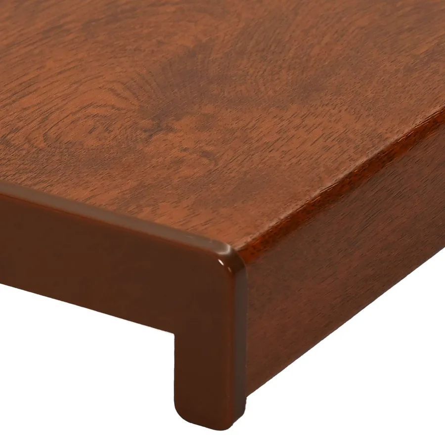 Appui de fenêtre Bois marron 80 x 20 x 4,5 cm PVC - 9