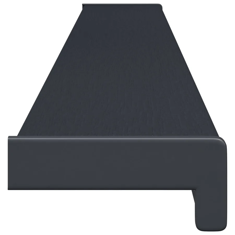 Appui de fenêtre Anthracite avec grain de bois PVC - 4