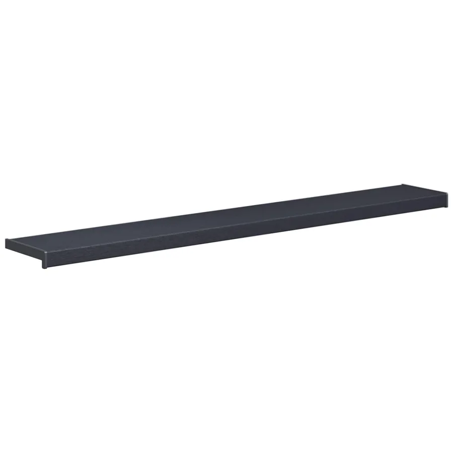 Appui de fenêtre Anthracite avec grain de bois PVC - 2