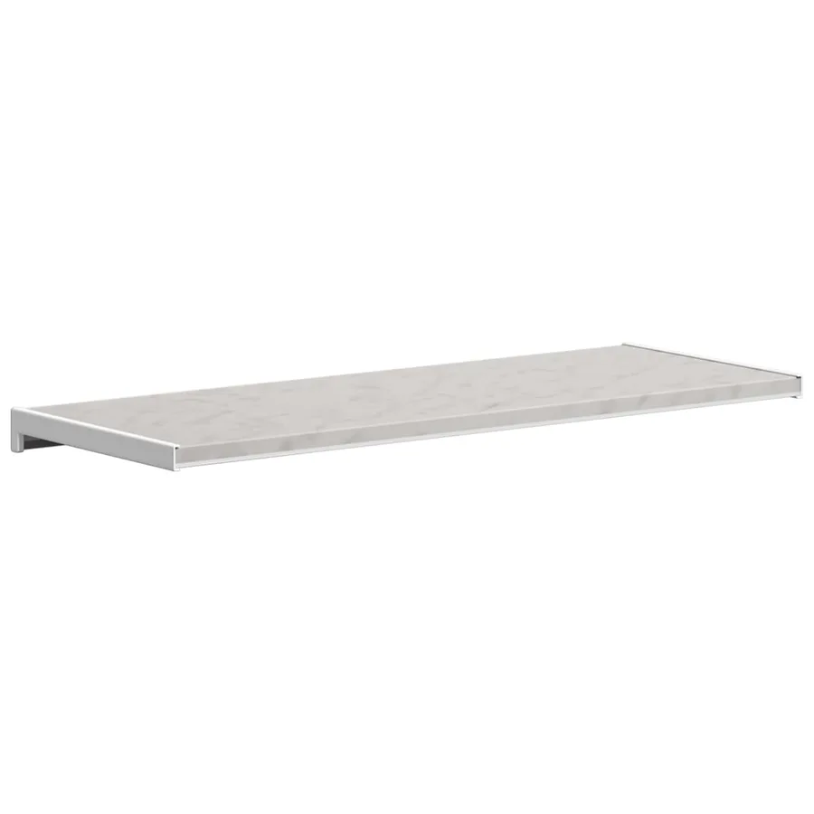 Appui de fenêtre Texture marbre 60 x 35 x 4,5 cm PVC - 7
