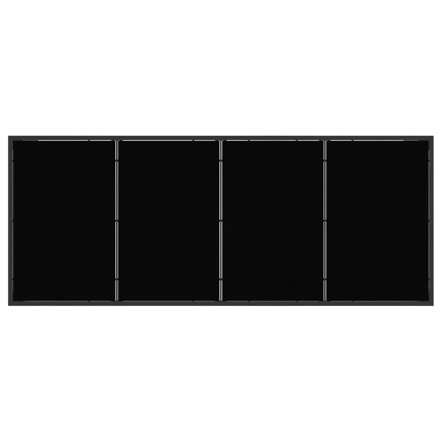 Ensemble de meubles d'extérieur 7 pcs Noir et anthracite - 6