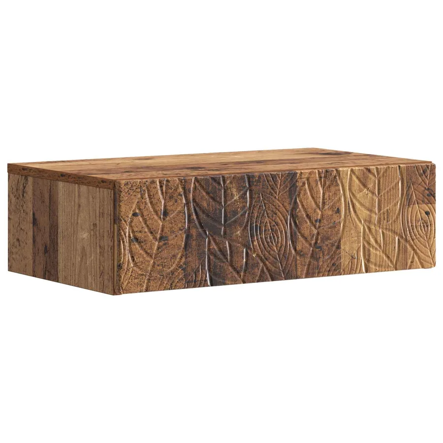 Table d'appoint murale Bois ancien 87,5 x 34,5 x 17 cm - 2