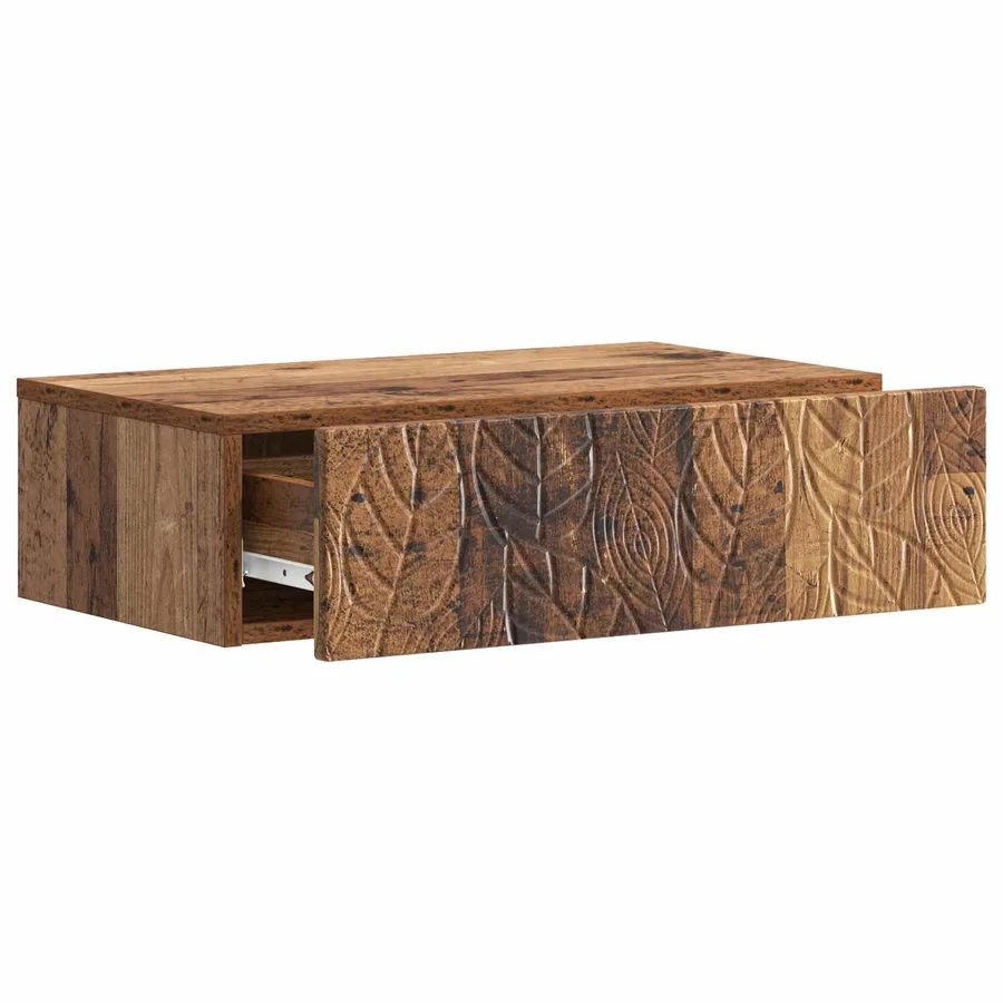 Table d'appoint murale Bois ancien 87,5 x 34,5 x 17 cm - 3
