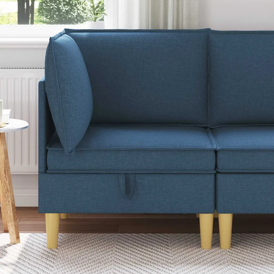 Sofa avec rangement Tissu