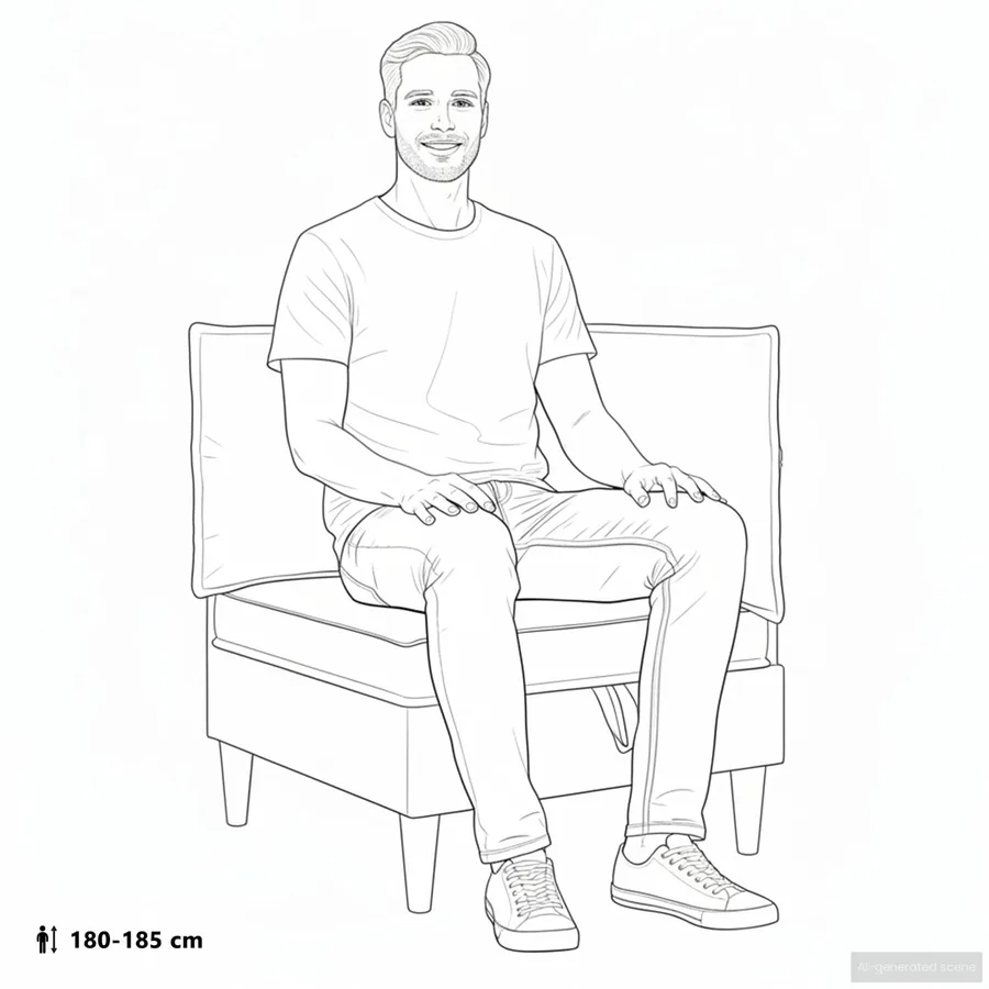 Sofa avec rangement Tissu - 13