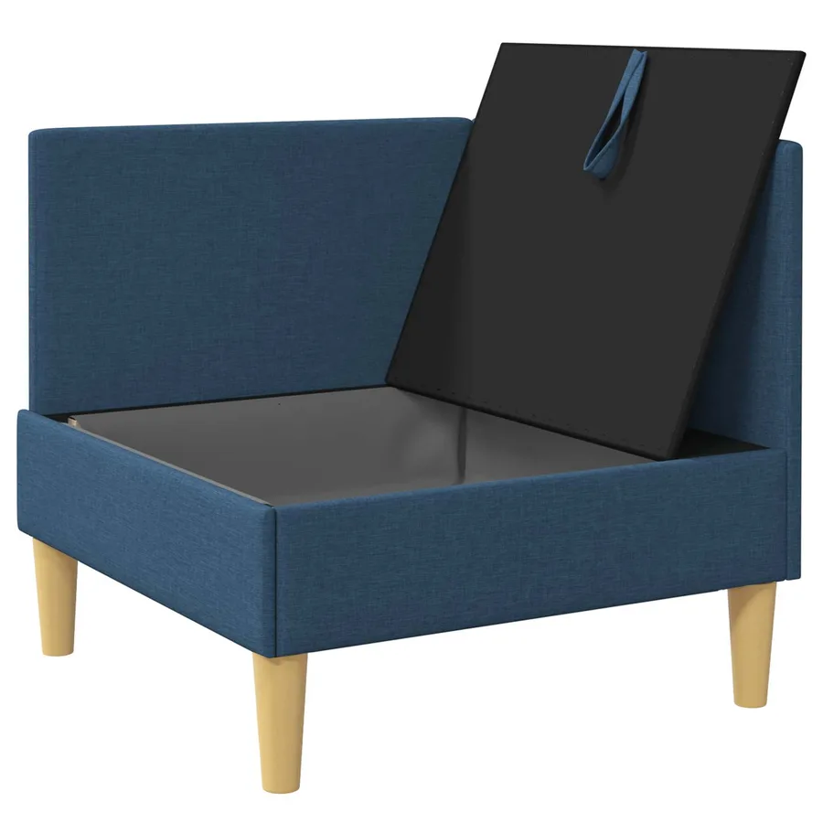 Sofa avec rangement Tissu - 4