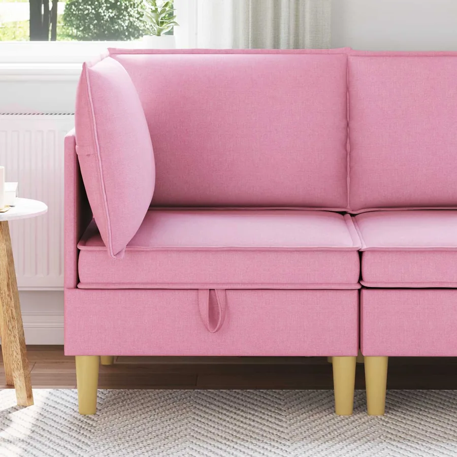 Sofa avec rangement Tissu