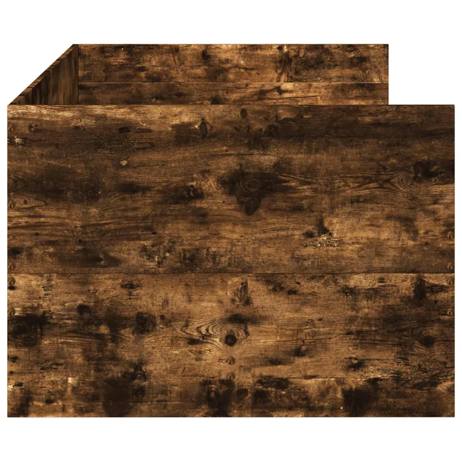 Lit d'appoint avec tiroir Chêne fumé Bois d'ingénierie - 4