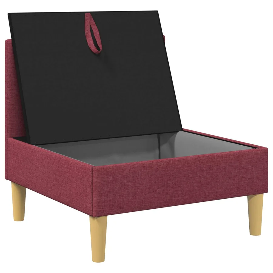 Sofa avec rangement Tissu - 4