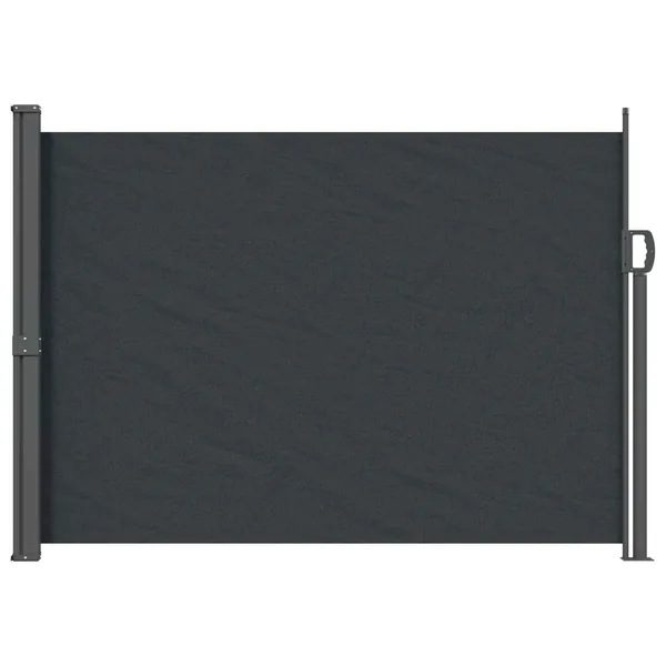 Store latéral rétractable 120 x 300 cm 100% polyester fer acier