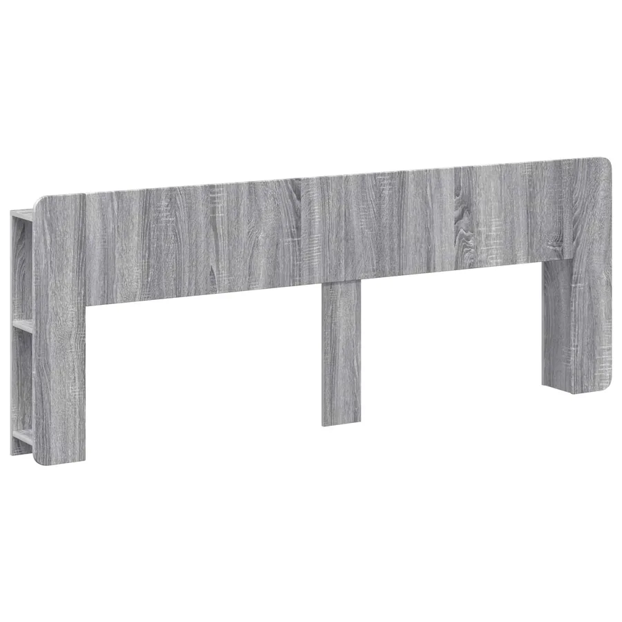 Cabinet de Tête de Lit Sonoma gris Bois d'ingénierie - 2