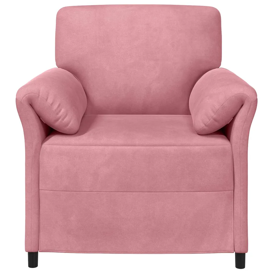 Canapé 1 place Rose 88 x 83 x 95 cm Velours - 3