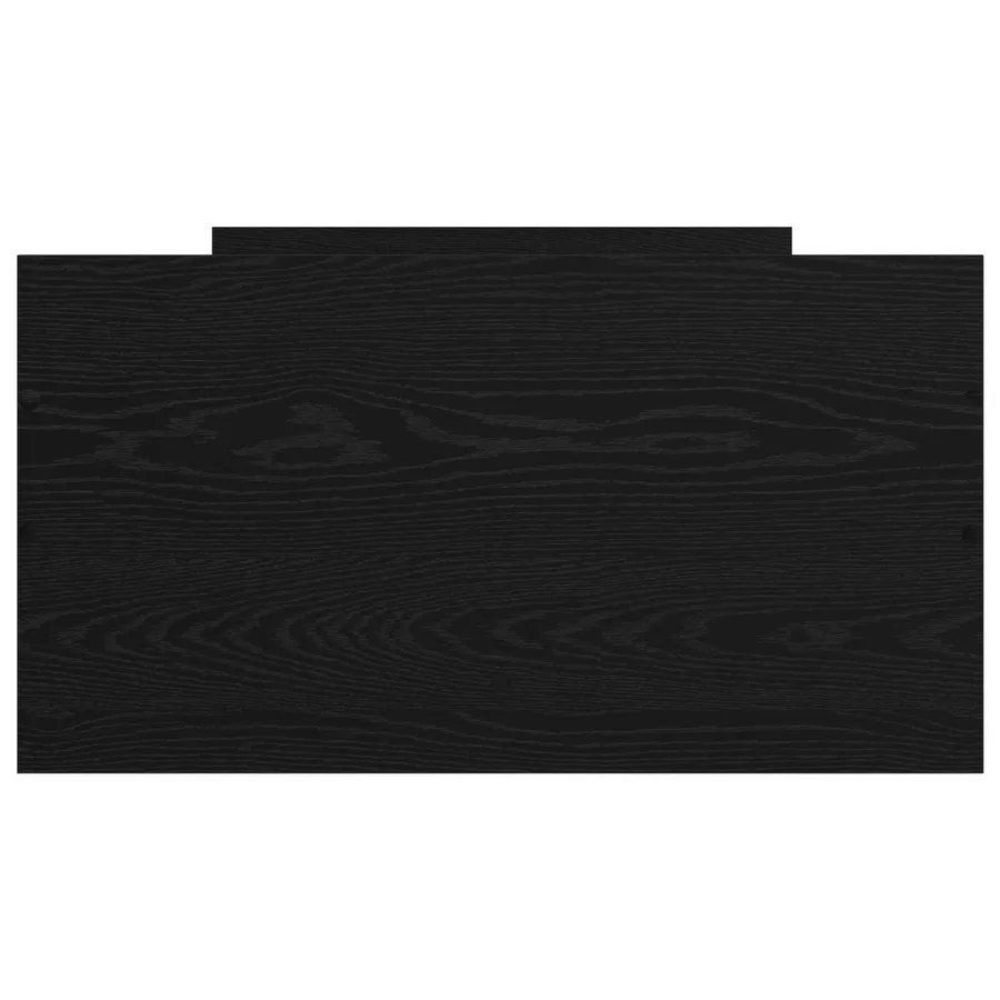 Cadre de lit avec rangement Chêne noir 80 x 200 cm - 4