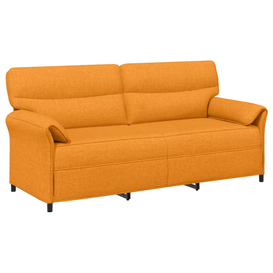 Canapé 100% polyester, cadre en métal, MDF, Contreplaqué - 2