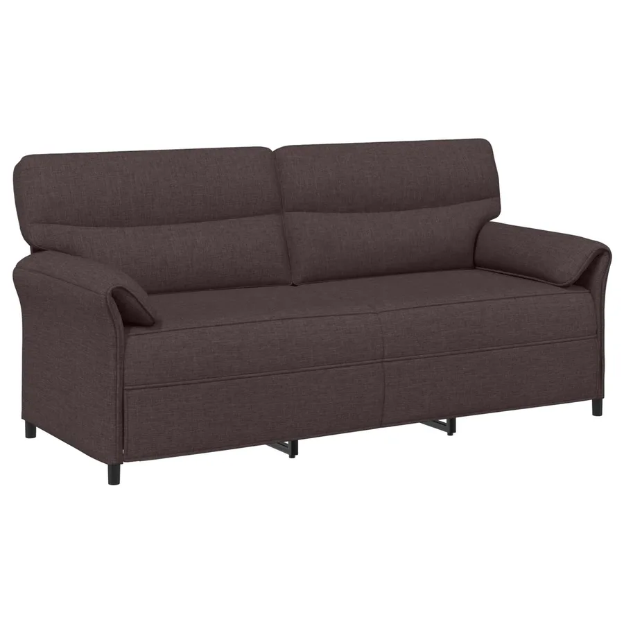 Canapé 100% polyester, cadre en métal, MDF, Contreplaqué - 2