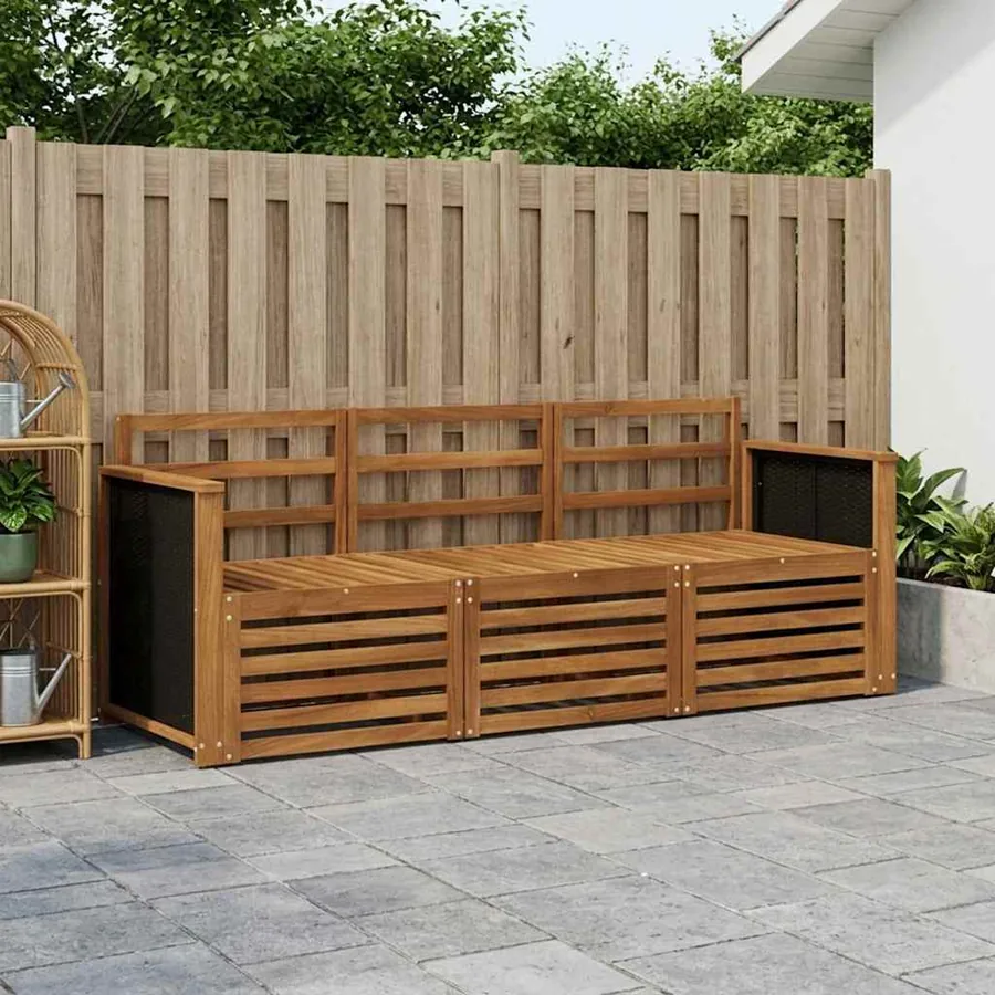 Ensembles de canapés 3 pcs Bois d'Acacia Massif