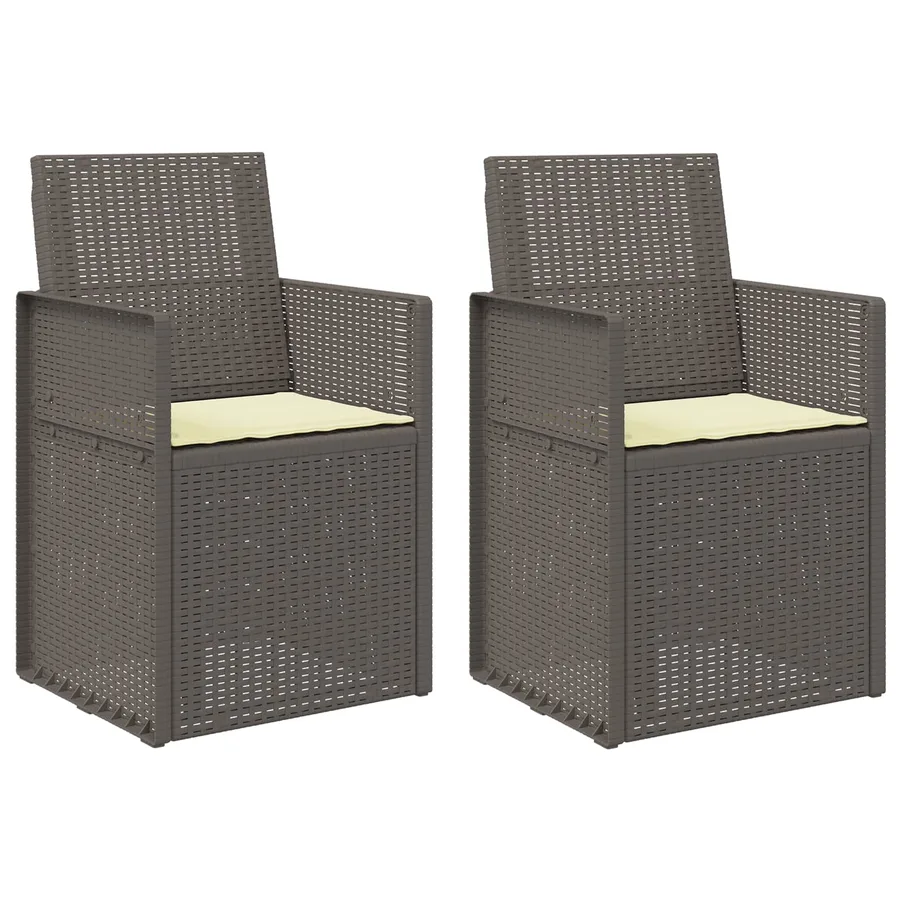 Chaises de jardin salle à manger PP - 2