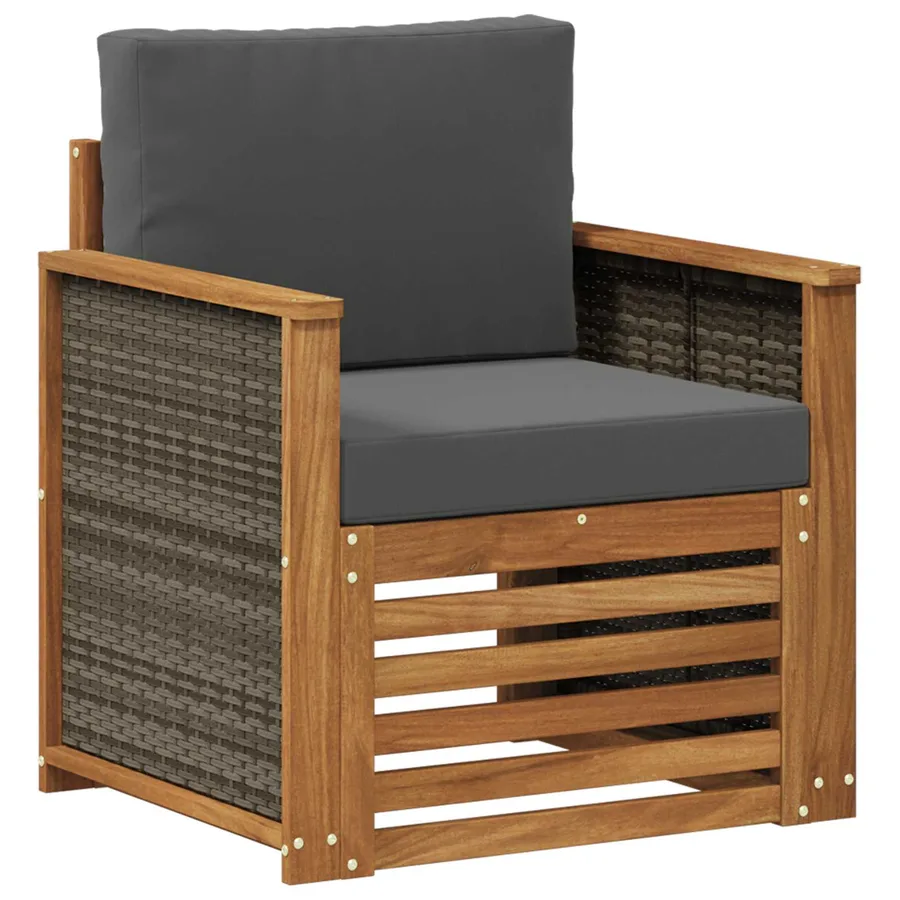 Sofa de milieu extérieur Naturel - 2