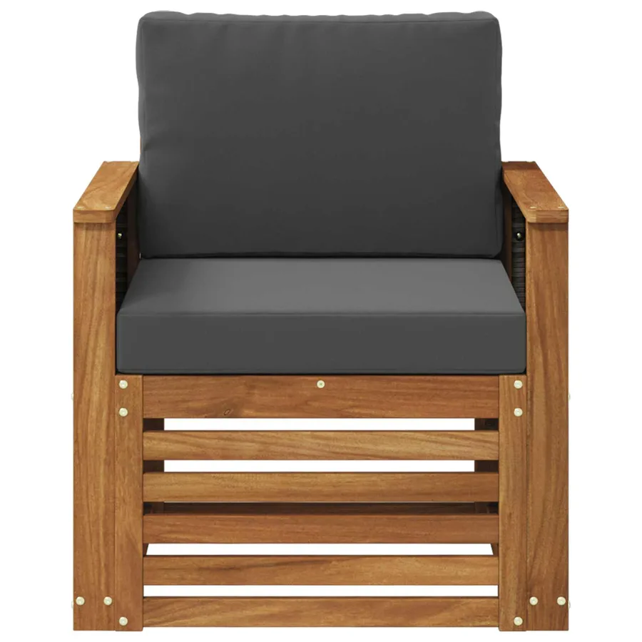 Sofa de milieu extérieur Naturel - 3