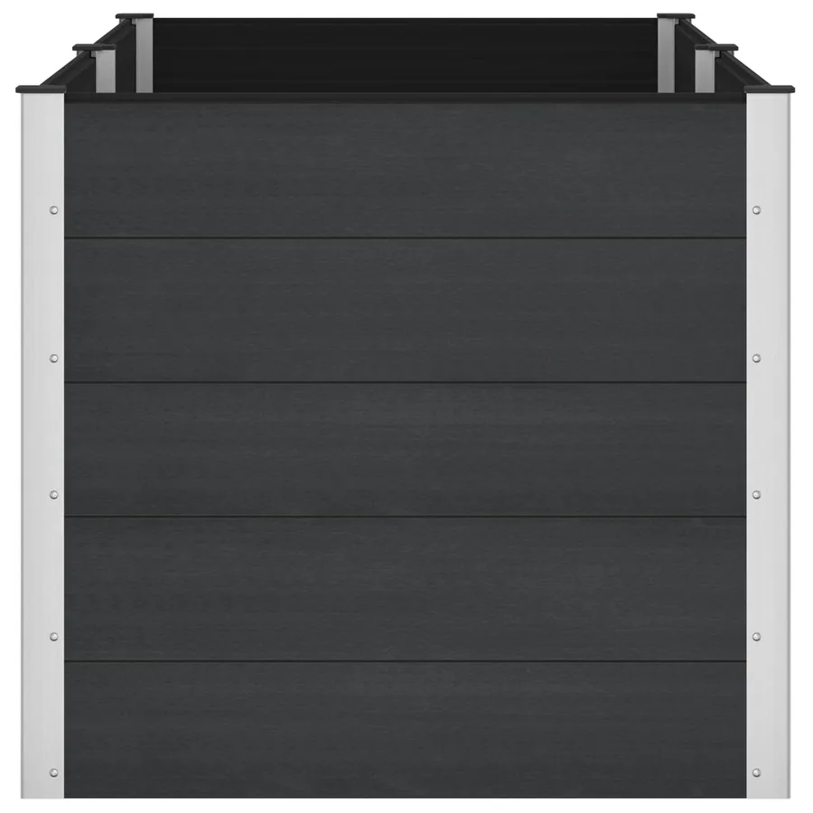 Jardinière surélevée Noir 200 x 100 x 91 cm - 4