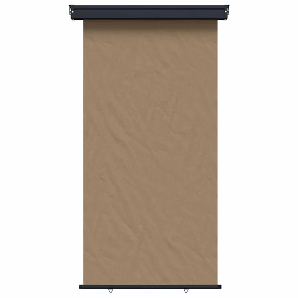 Store latéral de balcon 117 x 250 cm 100% polyester fer acier