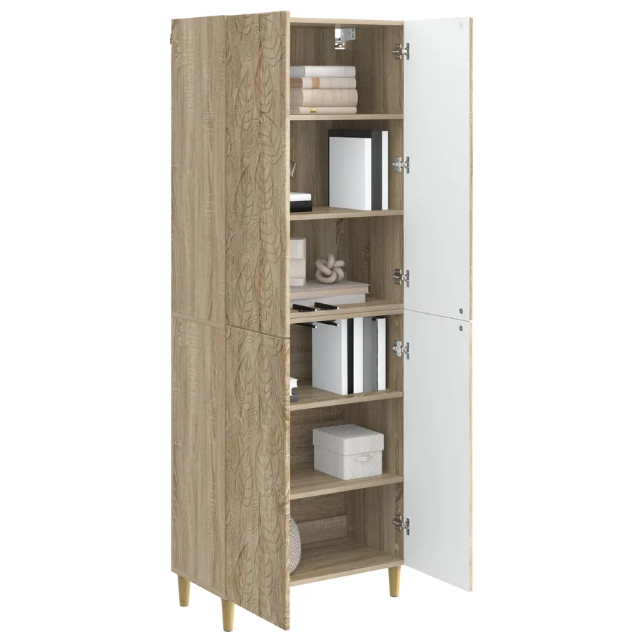 Ensemble de Meubles 2 pcs Chêne Sonoma Bois d'ingénierie - 3