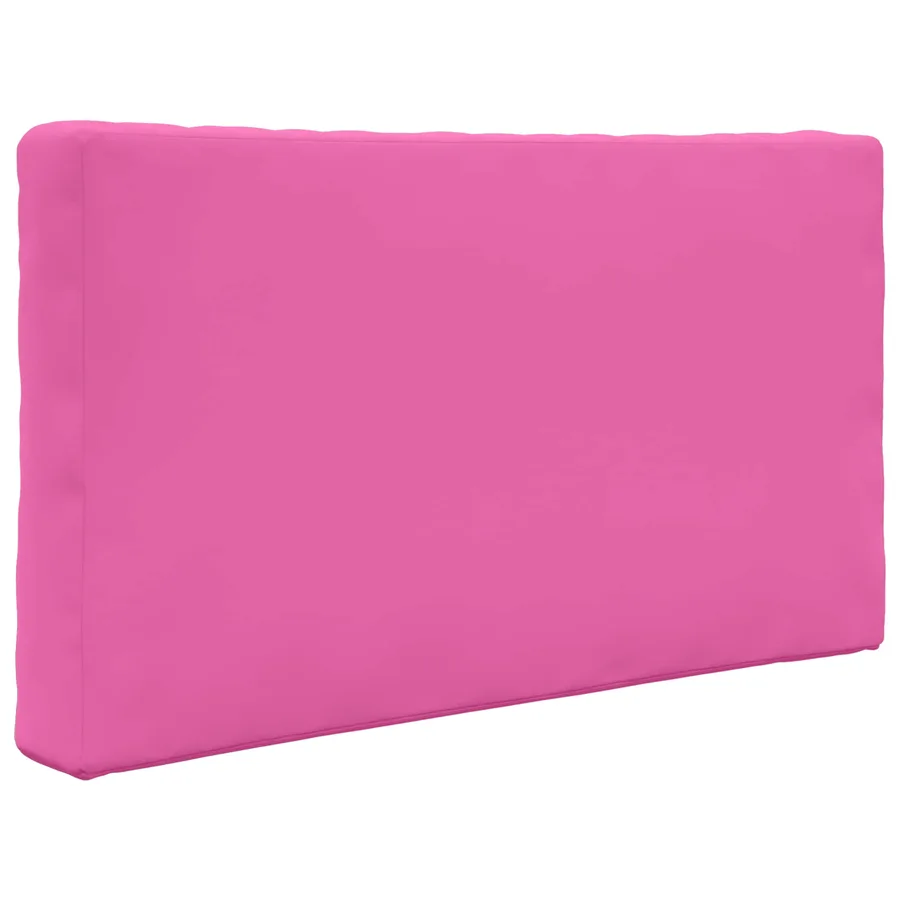 Coussin de canapé d'extérieur 3 pcs Rose Polyester - 5