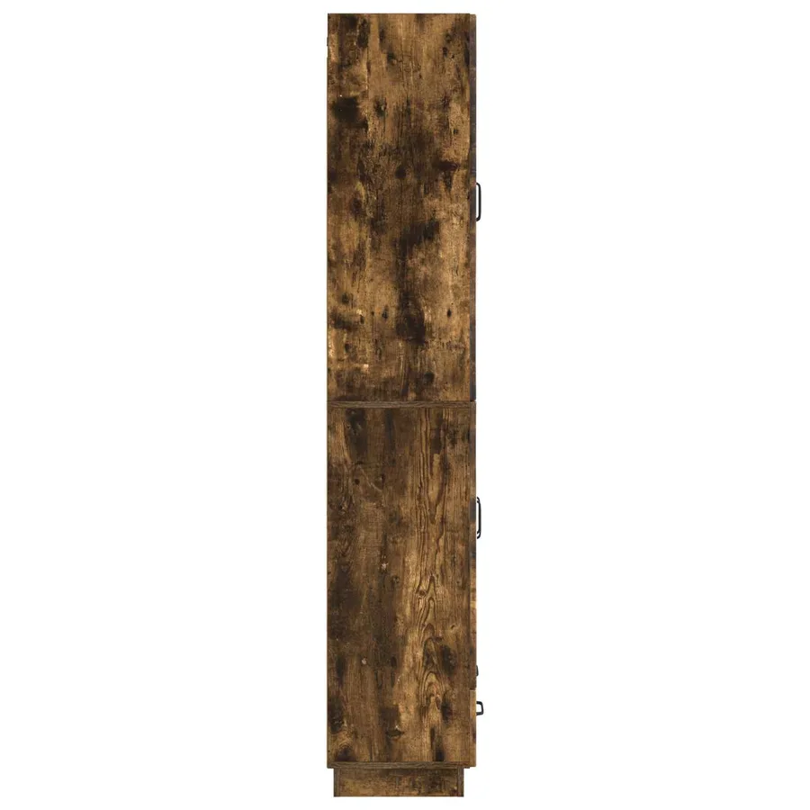 Ensemble de Meubles 2 pcs Chêne fumé Bois d'ingénierie - 6