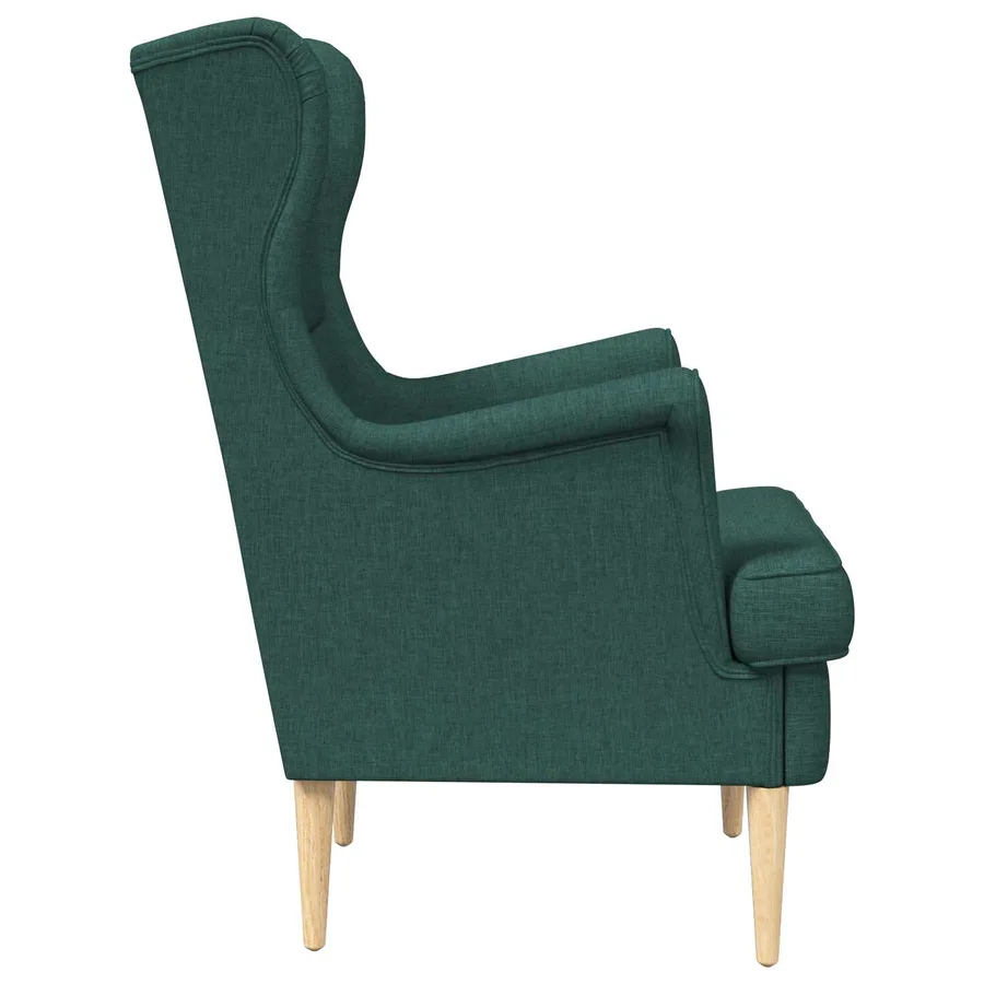 fauteuil Vert foncé tissu - 5