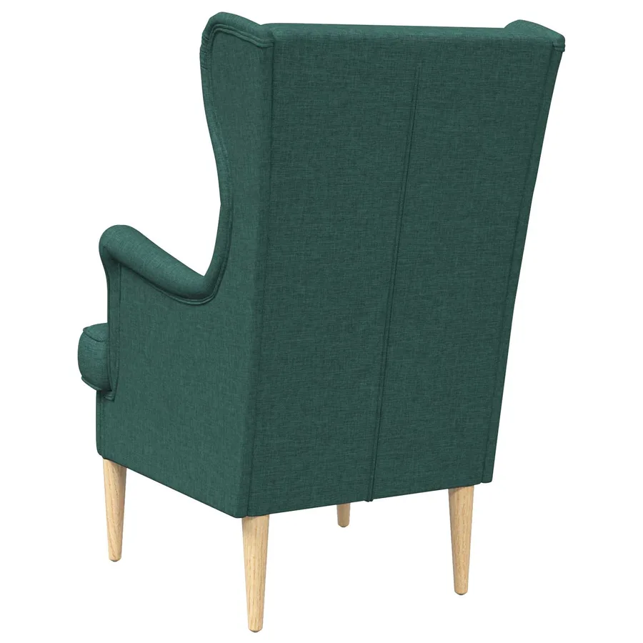 fauteuil Vert foncé tissu - 6
