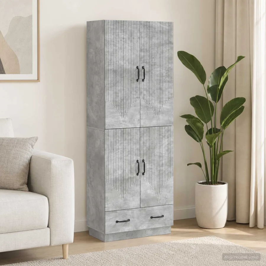 Ensemble de Meubles 2 pcs Bois d'ingénierie