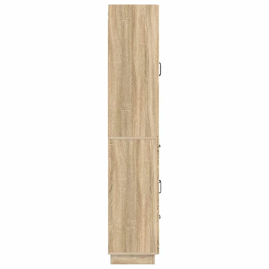 Ensemble de Meubles 2 pcs Chêne Sonoma Bois d'ingénierie - 6