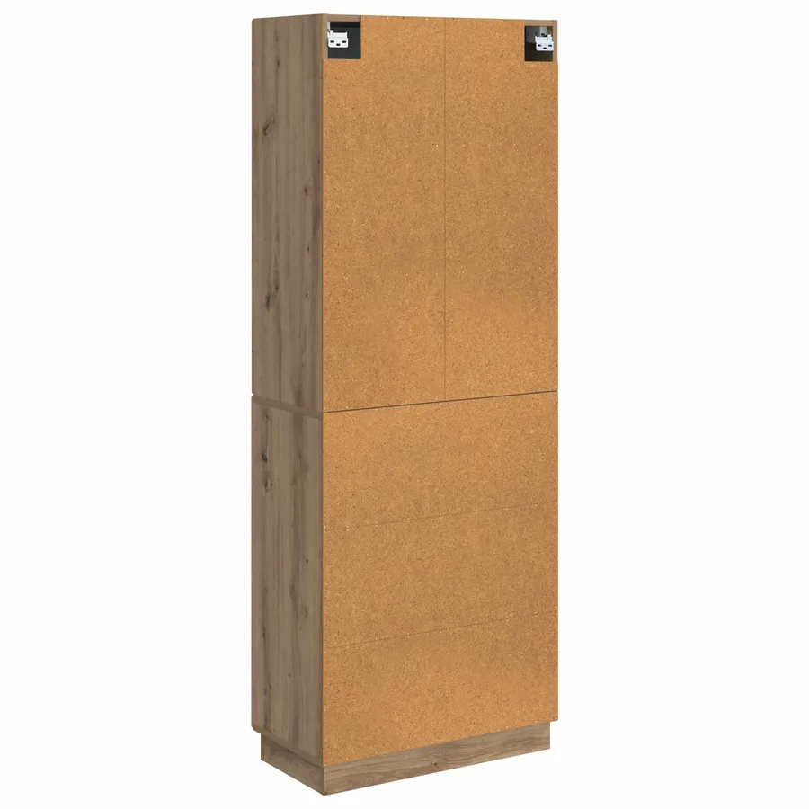 Ensemble de Meubles 2 pc Chêne artisanal Bois d'ingénierie - 7