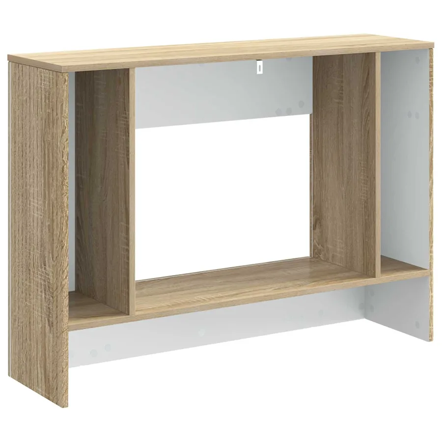 Table console Chêne Sonoma 101 x 29 x 74 cm Bois d’ingénierie - 7