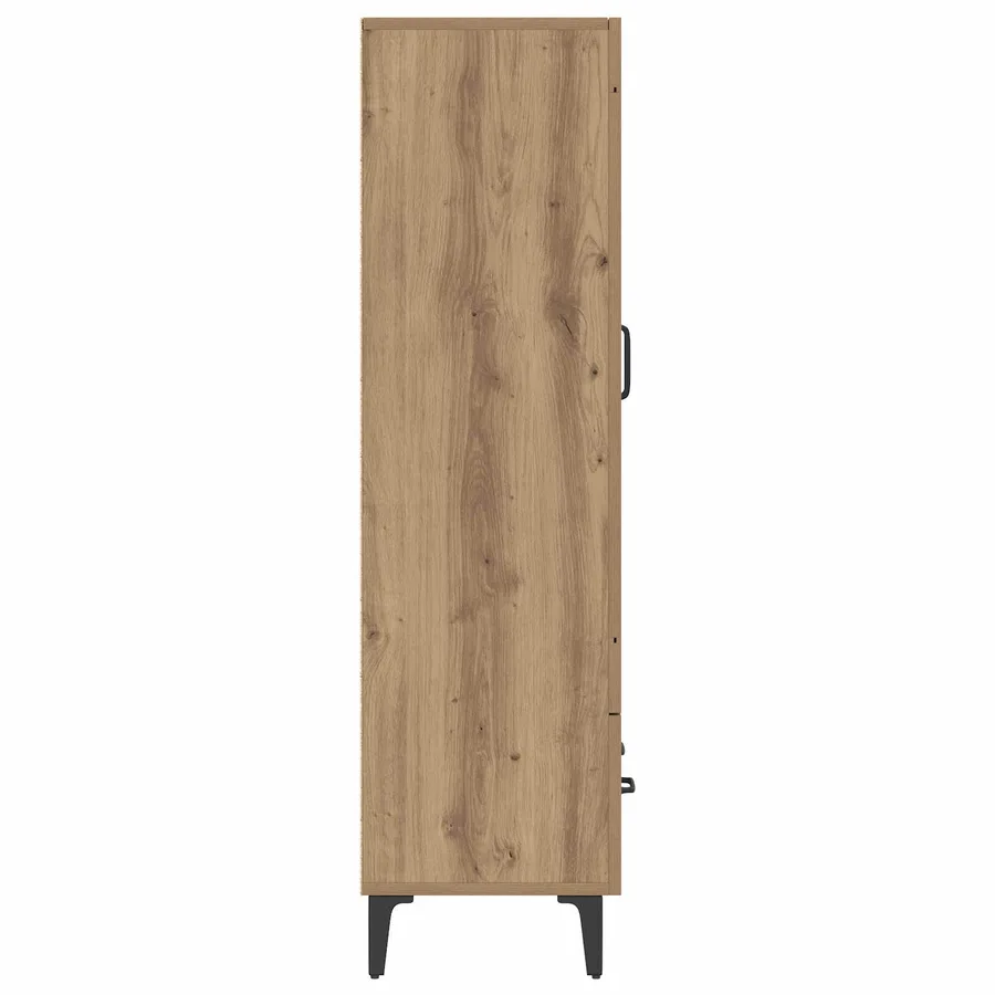Haut Armoire Chêne artisanal 70 x 31 x 115 cm Bois d'ingénierie - 9