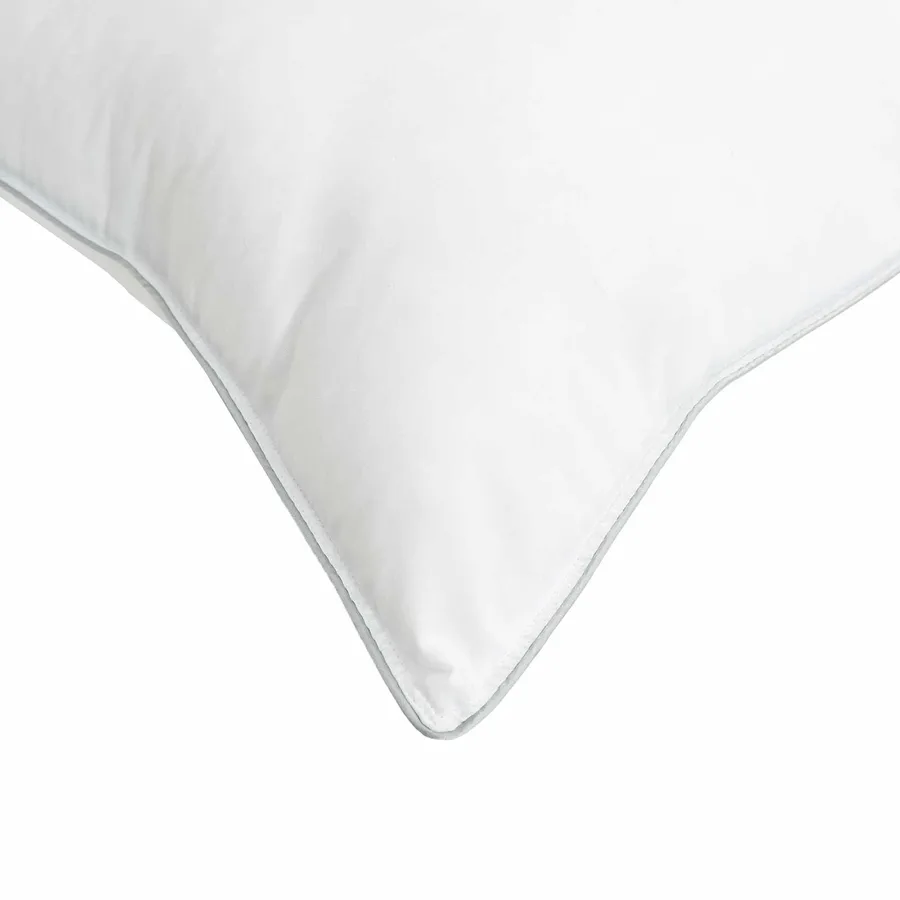 Ensemble de Duvet avec oreiller 2 pcs Blanc Fibre de bambou - 6