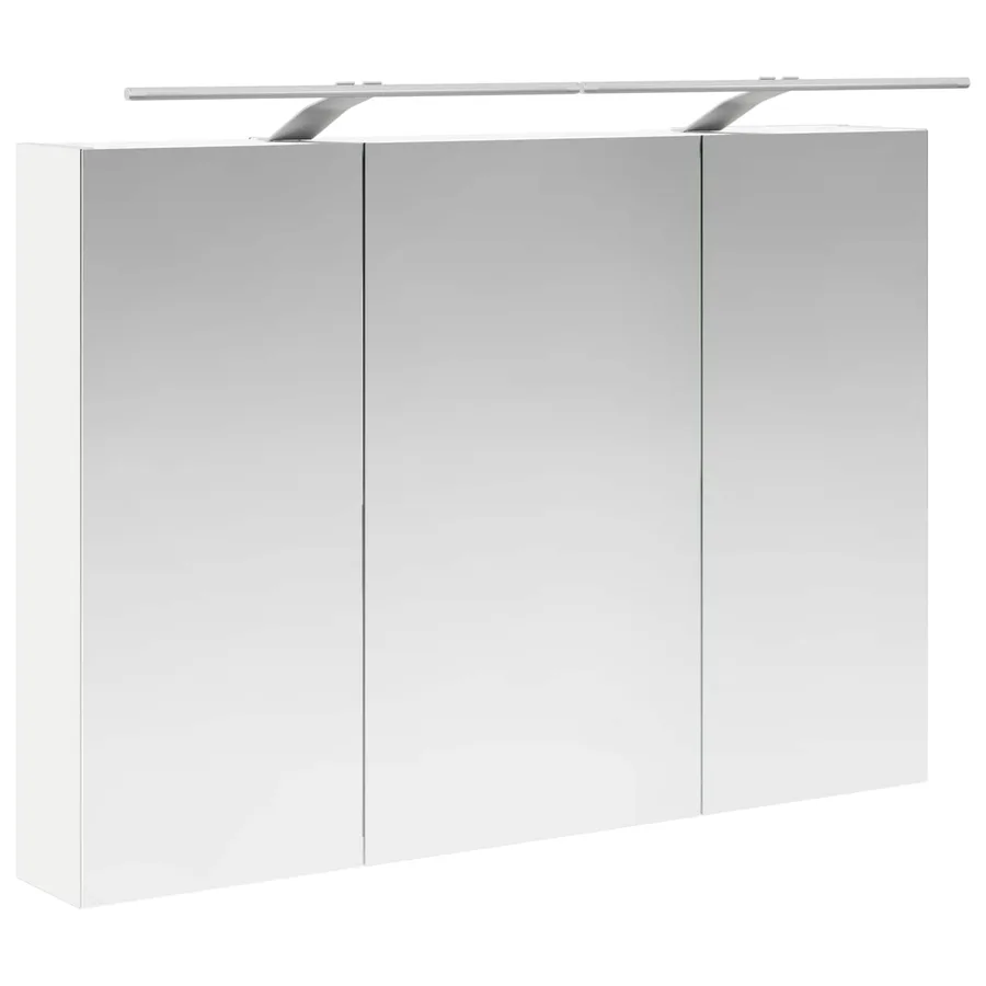 Ensemble de mobilier de salle de bain 4 pcs Blanc - 7