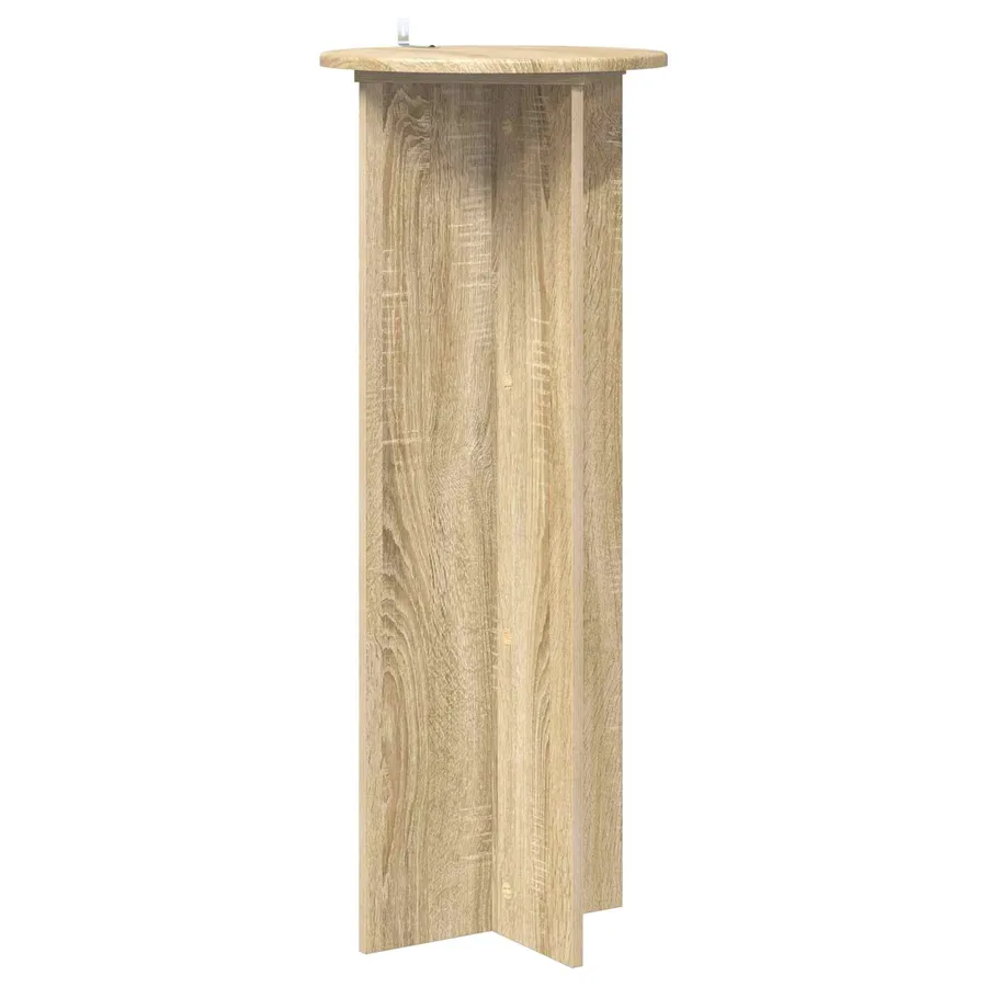 Support de Plante 2 pcs Chêne Sonoma Ø40 x 100 cm - 5