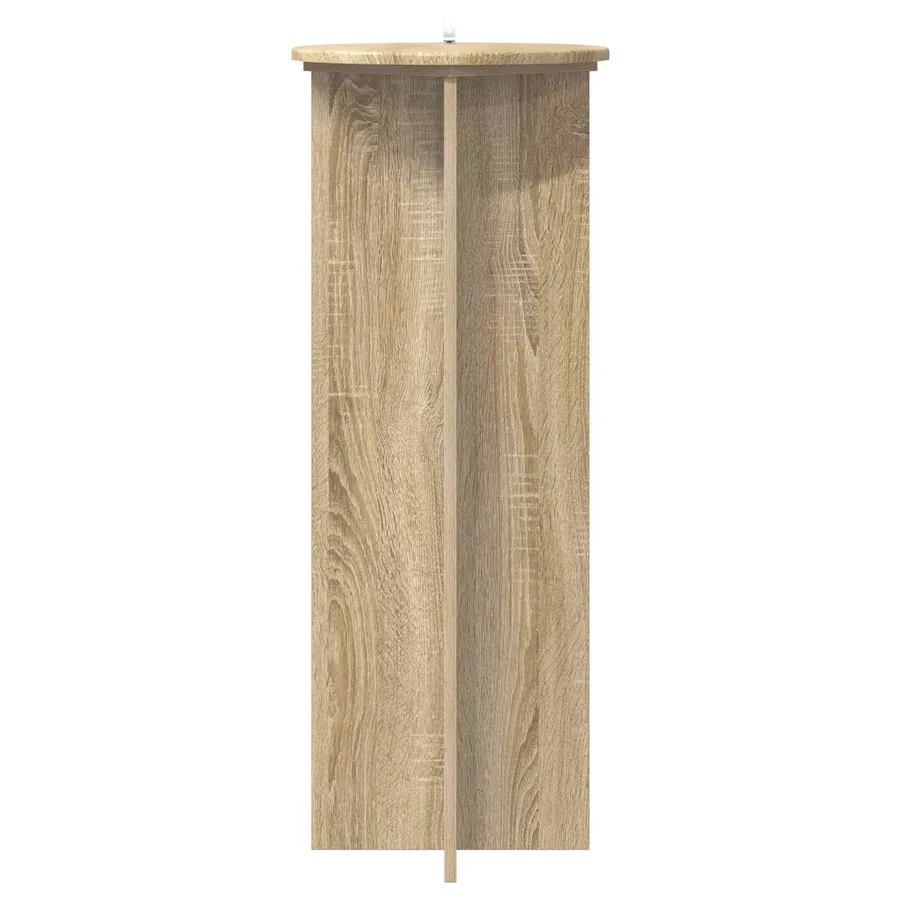 Support de Plante 2 pcs Chêne Sonoma Ø40 x 100 cm - 6