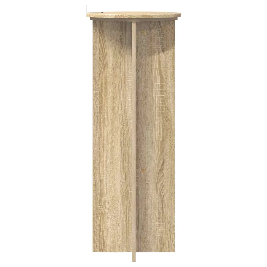 Support de Plante 2 pcs Chêne Sonoma Ø40 x 100 cm - 7