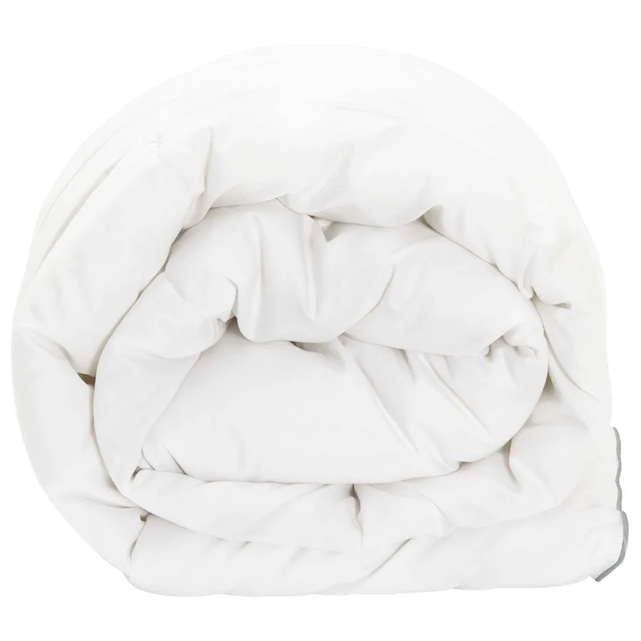 Couette d'été Blanc 140 x 220 cm Bambou - 5