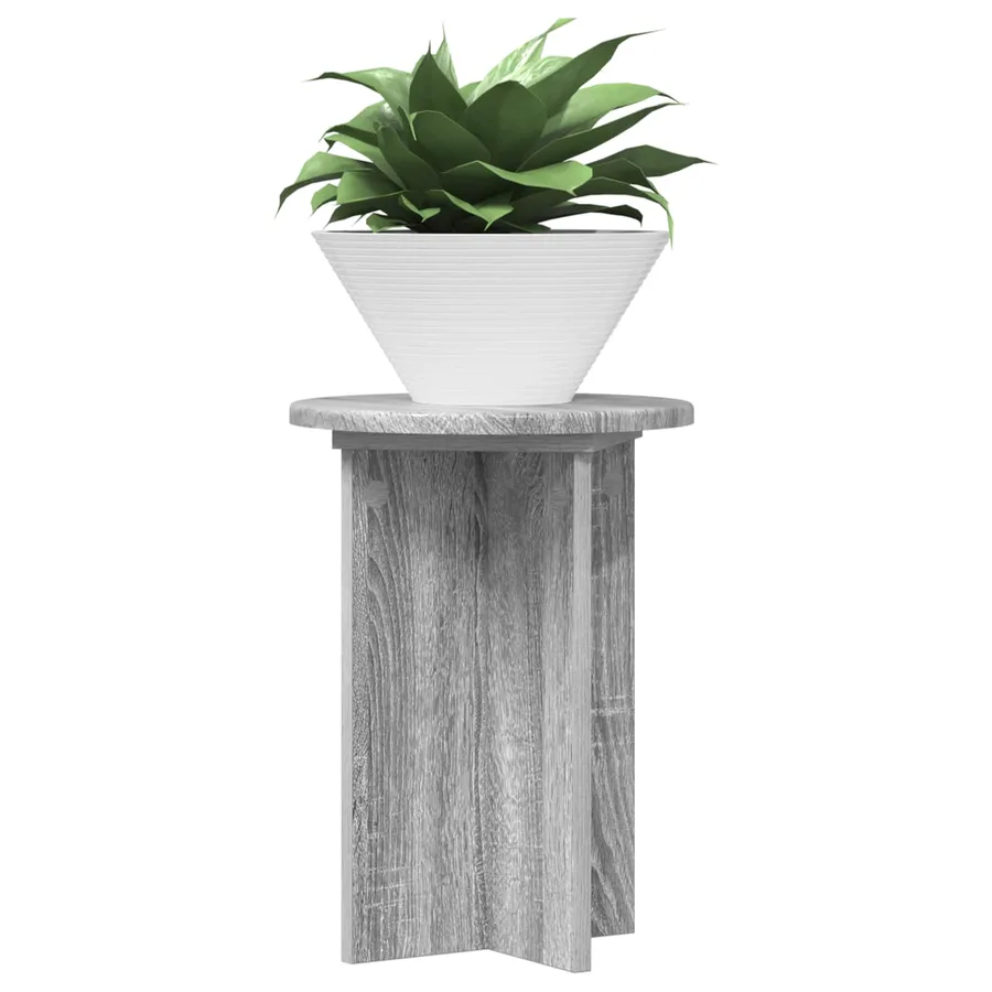 Support de Plante 2 pcs Sonoma gris Ø29,5 x 40 cm - 3