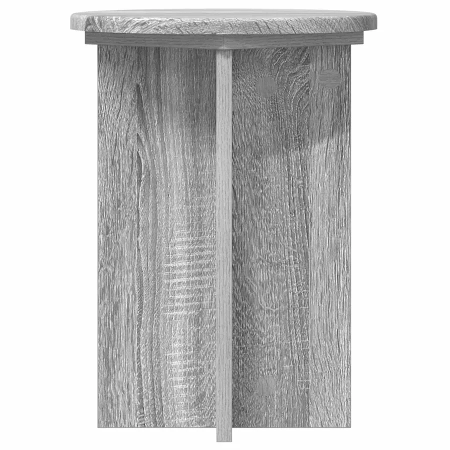 Support de Plante 2 pcs Sonoma gris Ø29,5 x 40 cm - 7