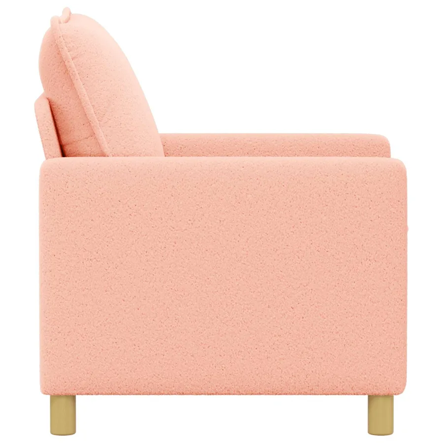 Canapé Rose 76 x 81 x 87,5 cm Tissu - 4