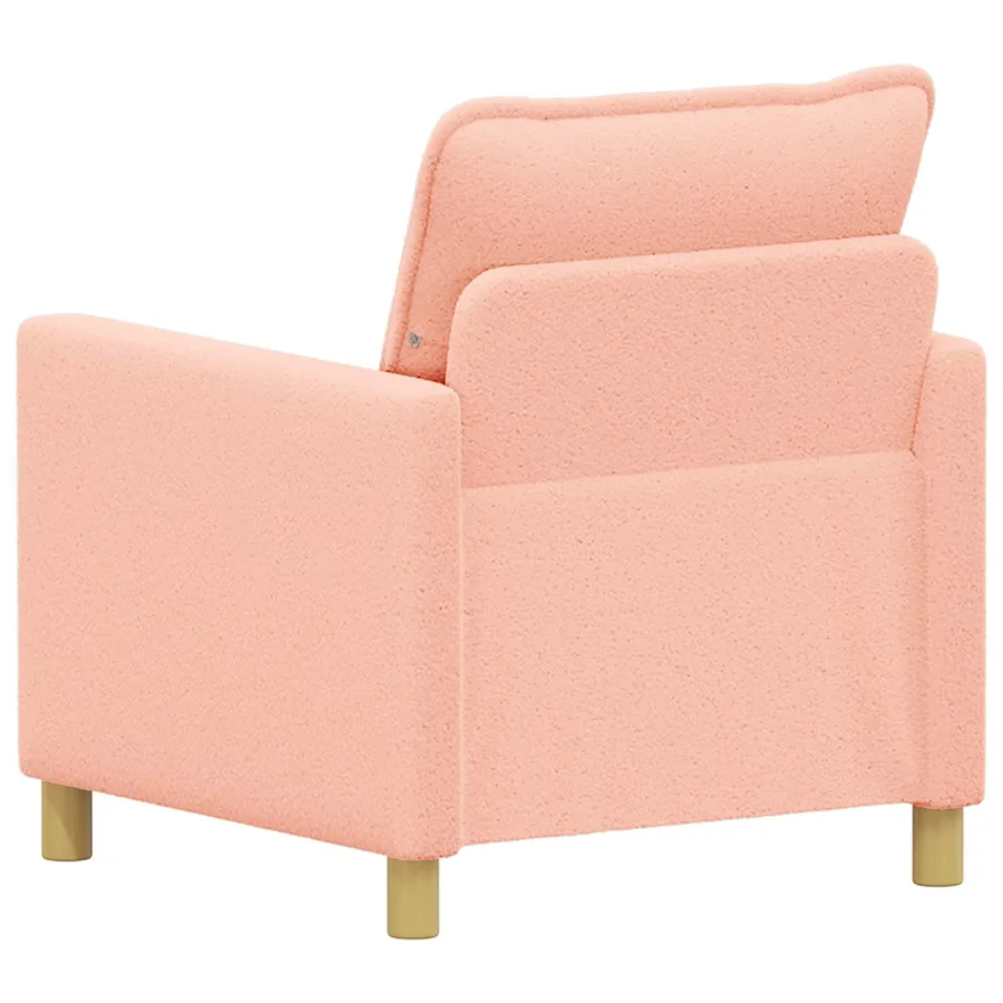 Canapé Rose 76 x 81 x 87,5 cm Tissu - 5