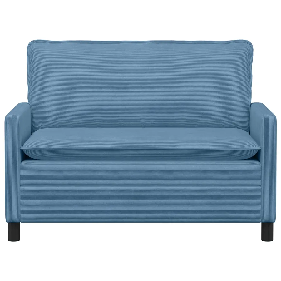 Canapé Bleu 126 x 81 x 87,5 cm Tissu - 3